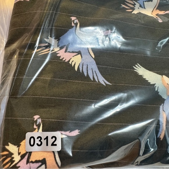 Free People Sunshine Of Your Love Midi Dress Bird Gray Women’s 8 Summer Tropical - Picture 15 of 15